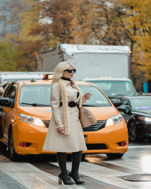 Cristina Sabatini: Winter Elegance in New York City