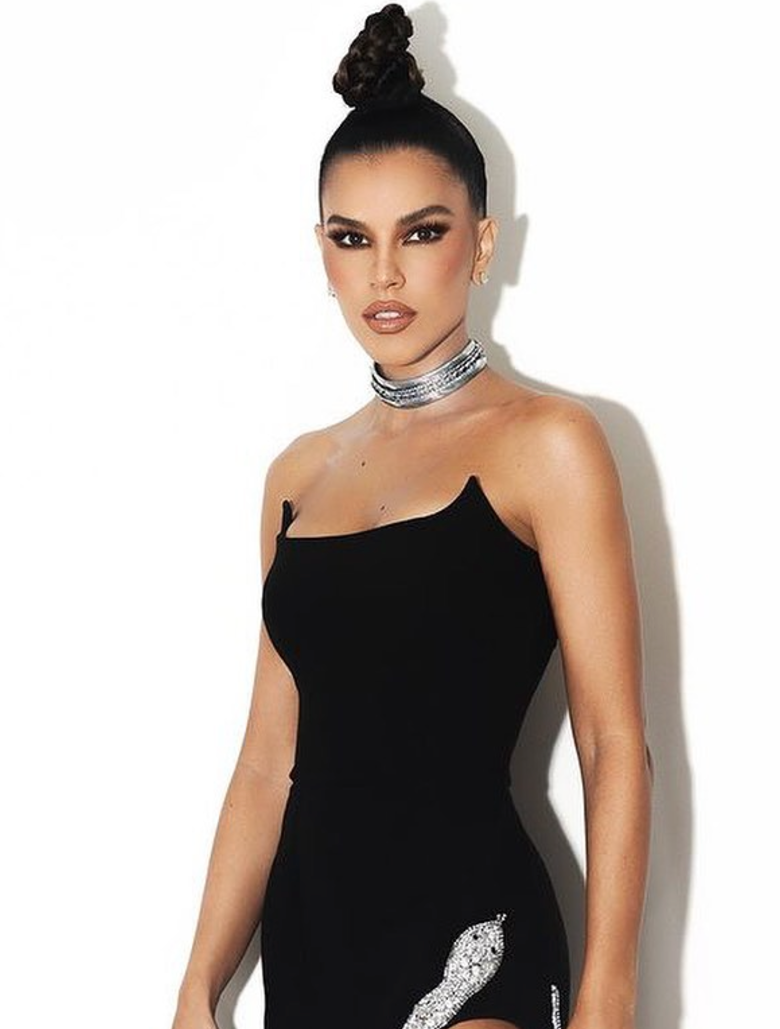 Mariana Rios Radiates Elegance in the J'Adore Choker