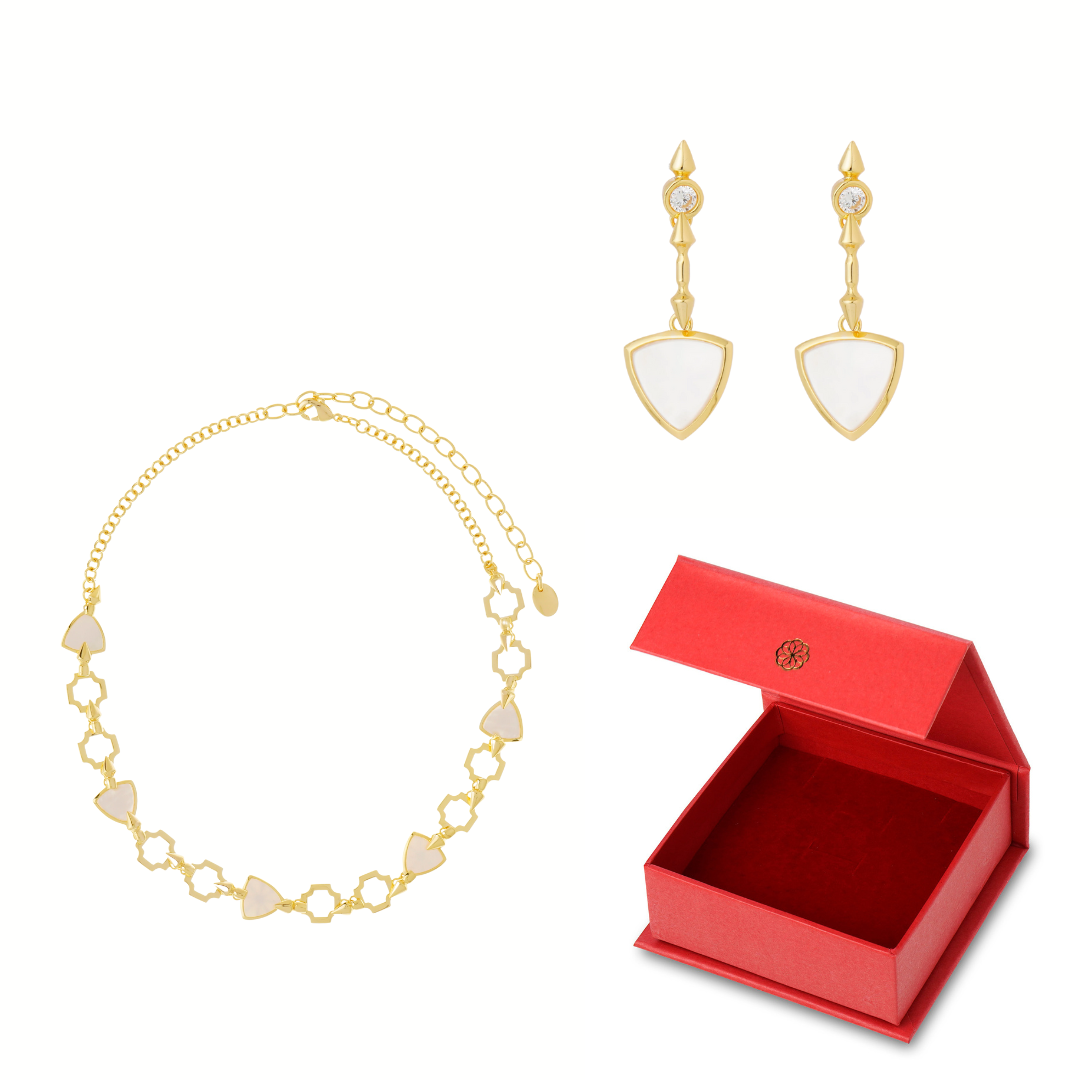 Himeros Gift Set – White Mother of Pearl