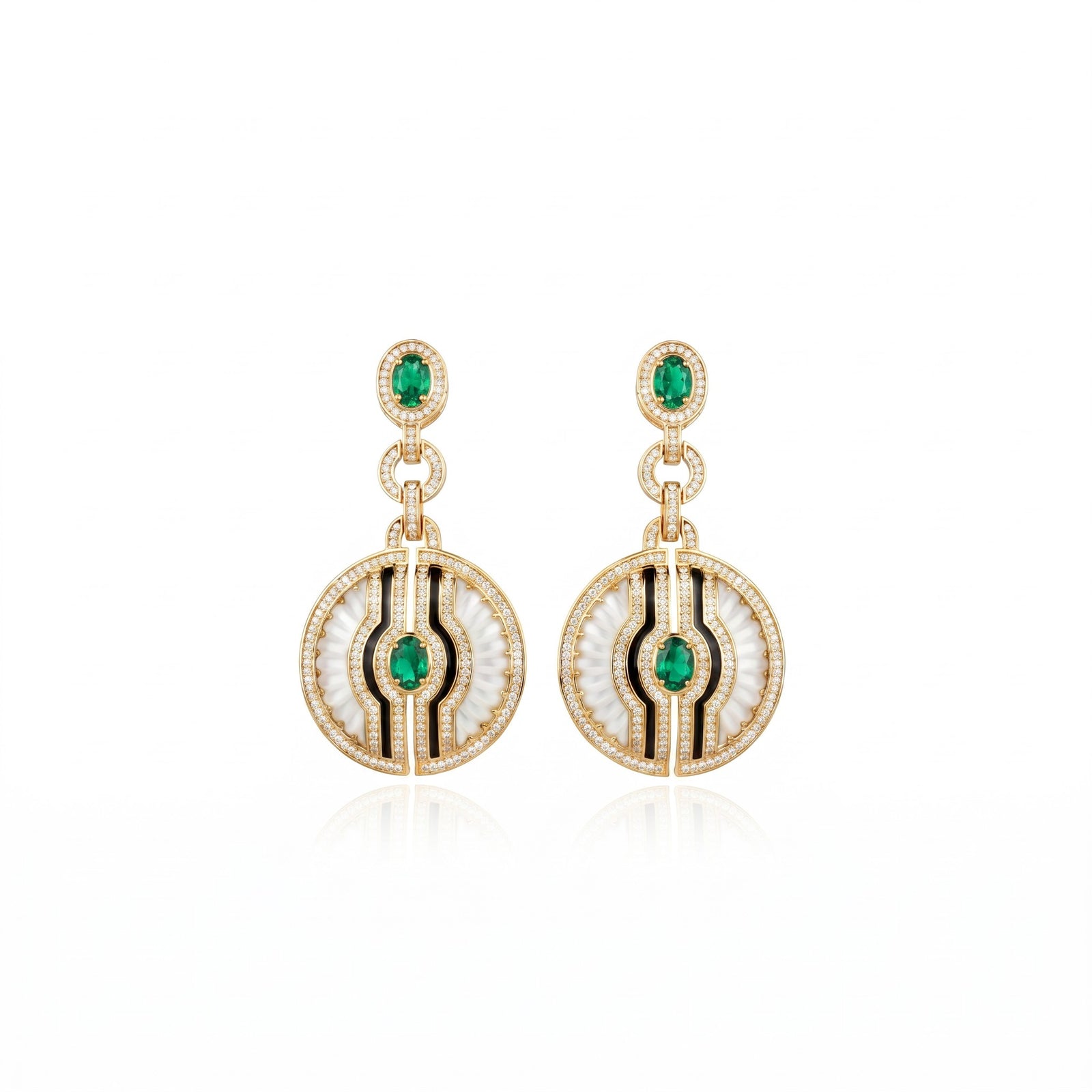 Inti Earrings White