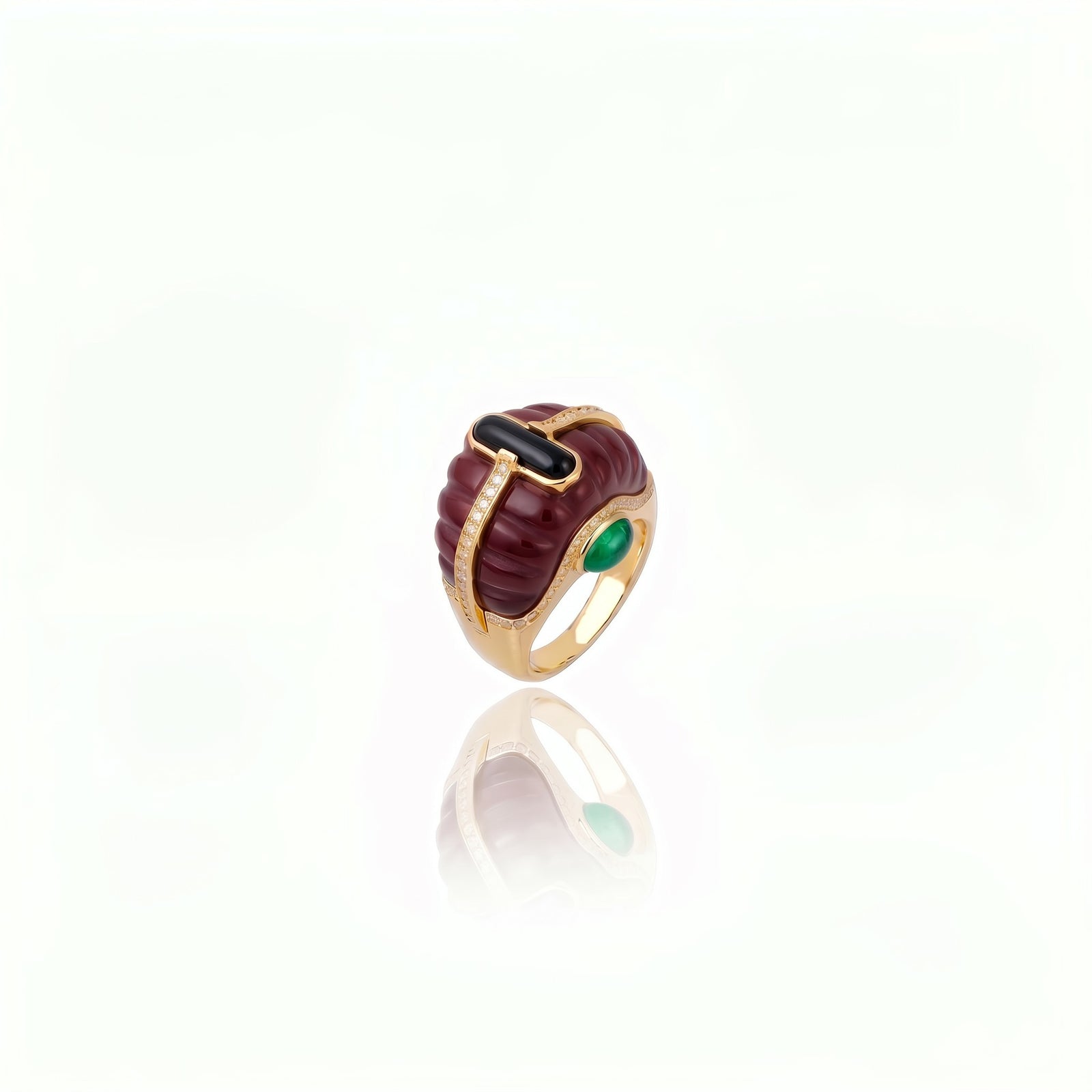 Amaru Ring Burgundy