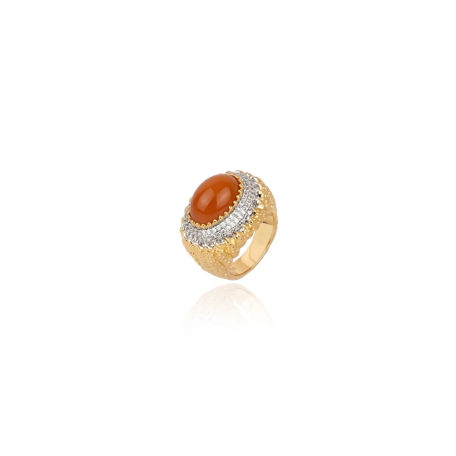 Royal Treasure Ring Coral