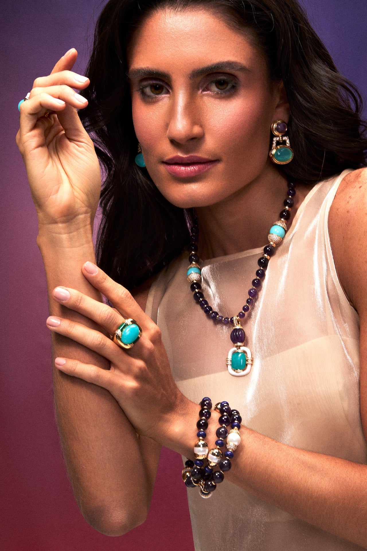 Noemia Ring Turquoise