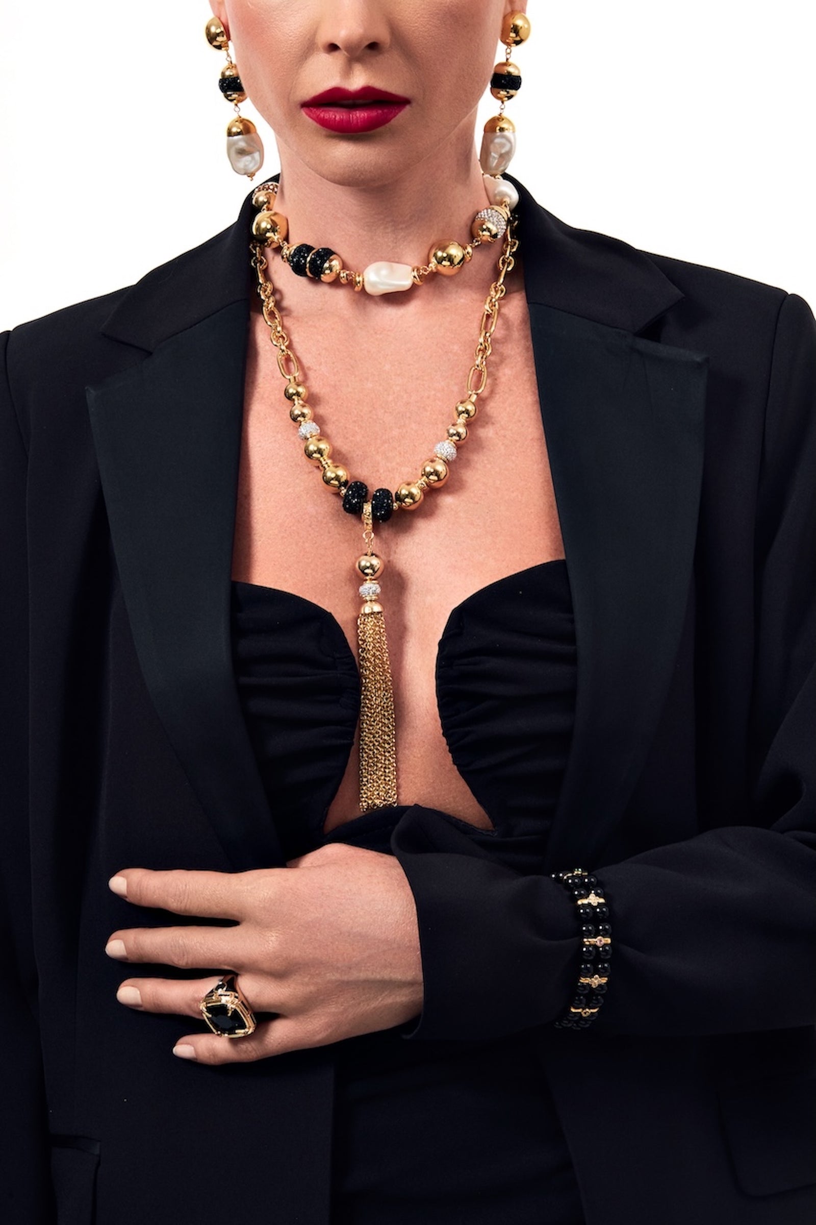 Galà Fringe Necklace