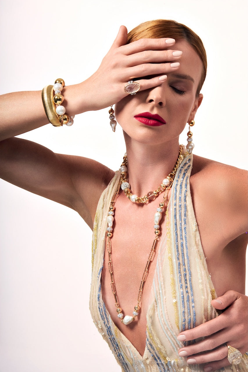 Luce Necklace 18K Gold Plated