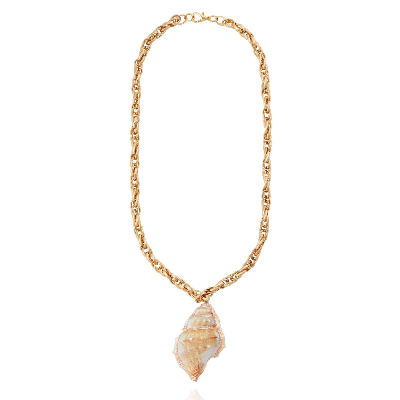 Yuna Long Shell Thread Necklace