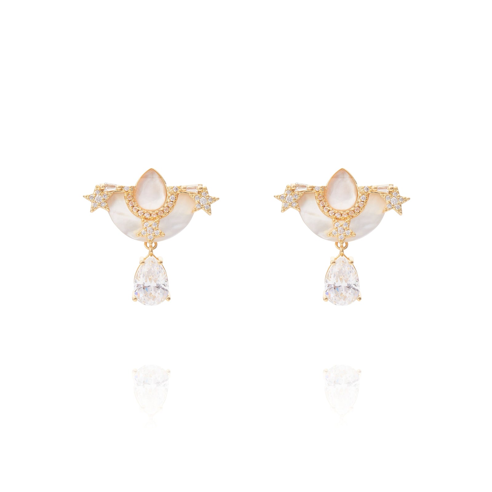 Ersa Earring White Mop
