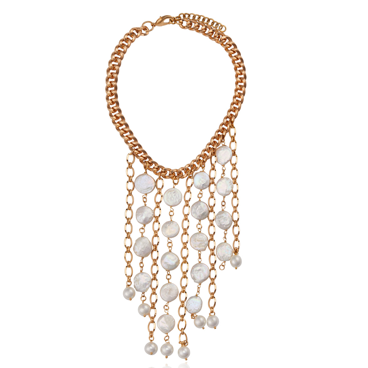 Quinn Necklace 18K Gold Plated