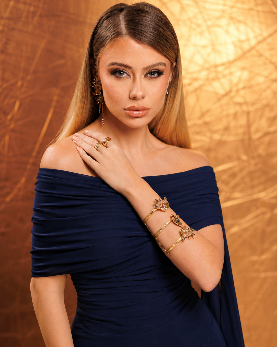 Milano Concept Bangle - Black Diamond