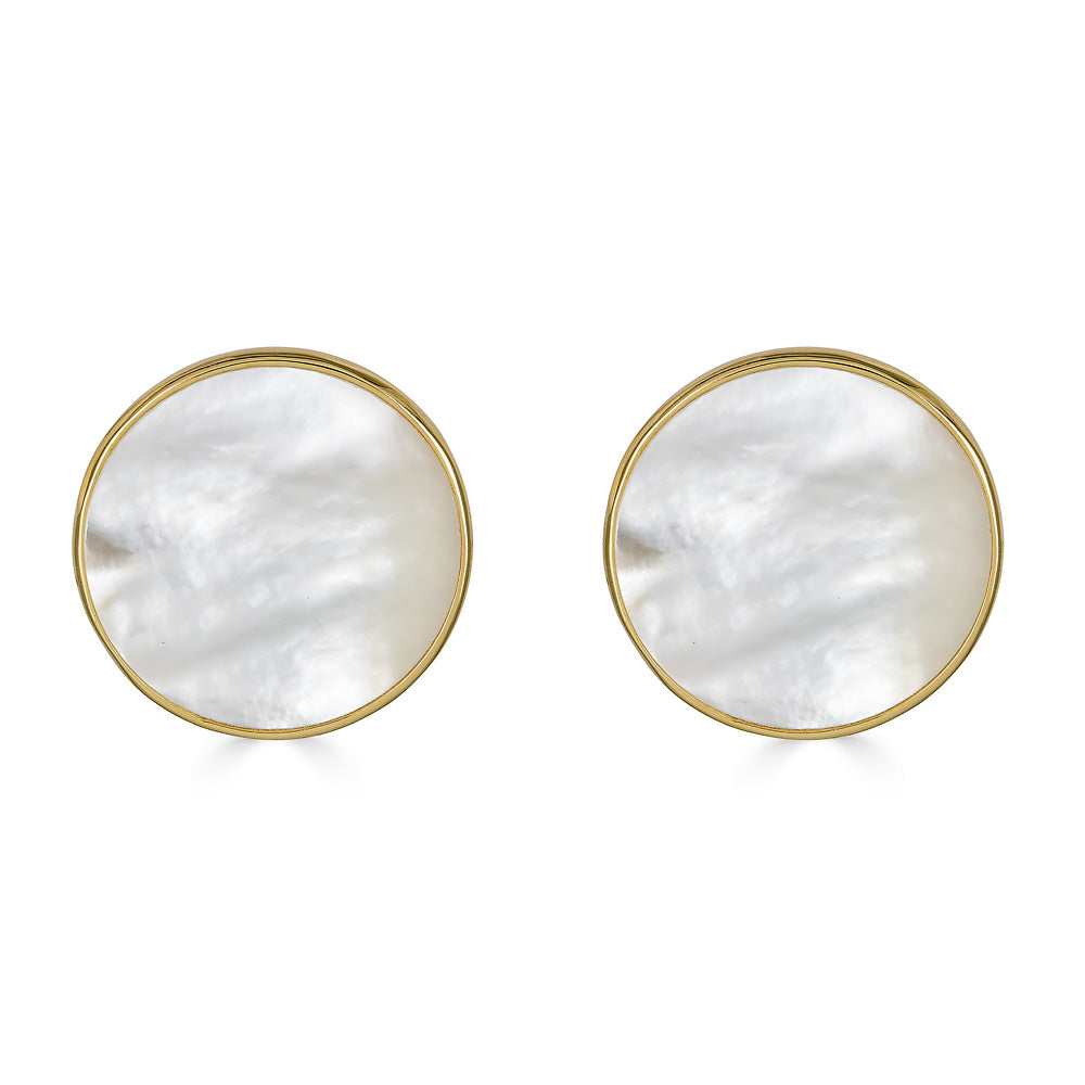 Penelope Earring - White Mother of Pearl
