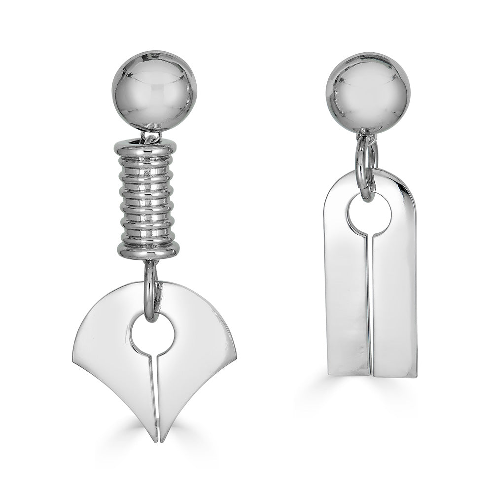 Mix Match Earring - Silver