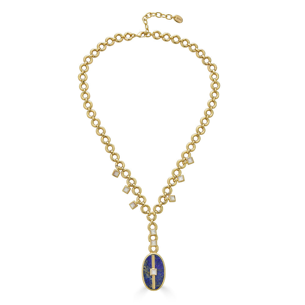 Inspire Pixie Necklace Lapis