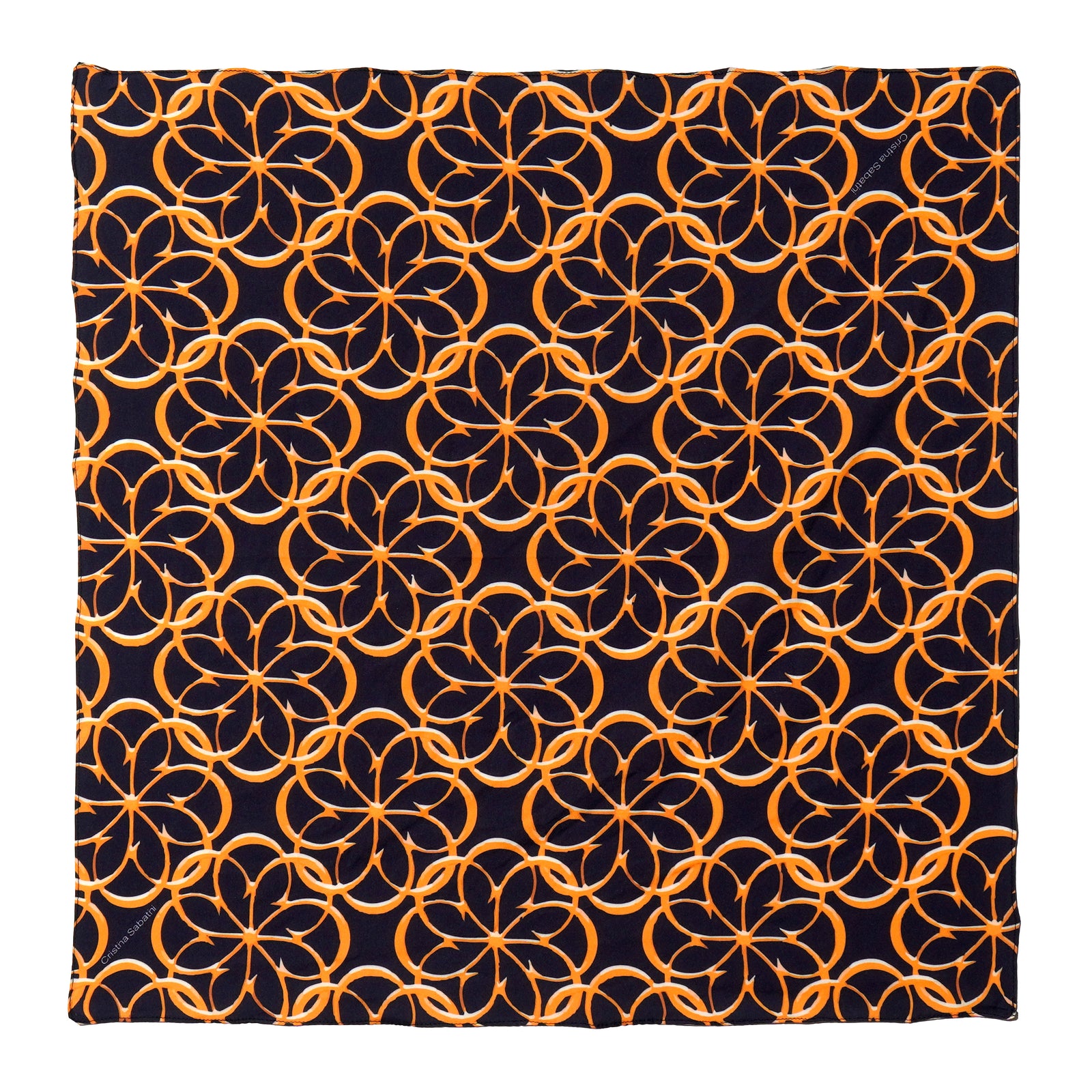 Tropicalia Scarf Black