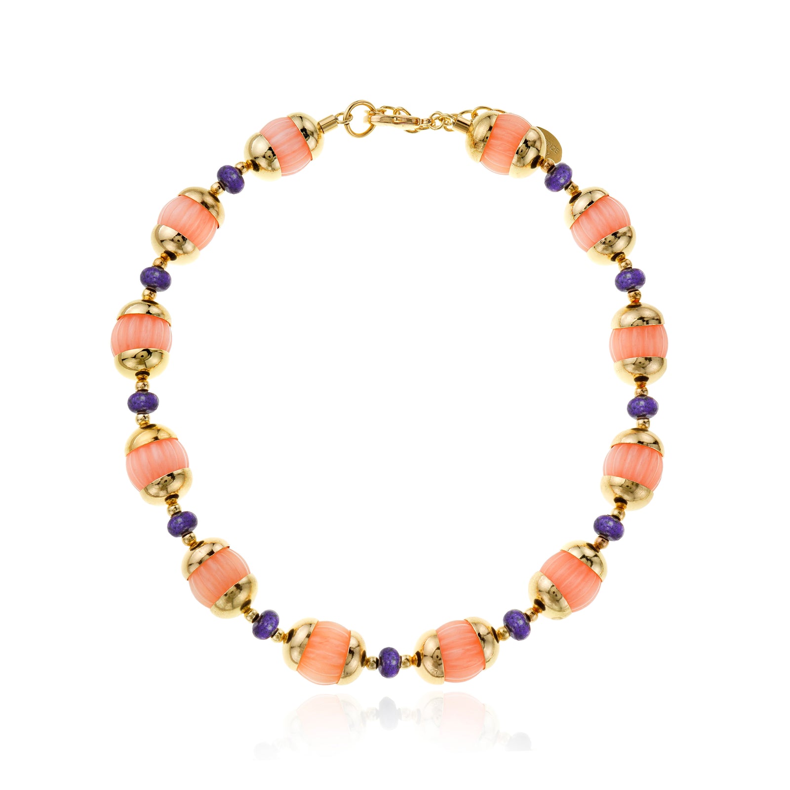 Zina Necklace Pink