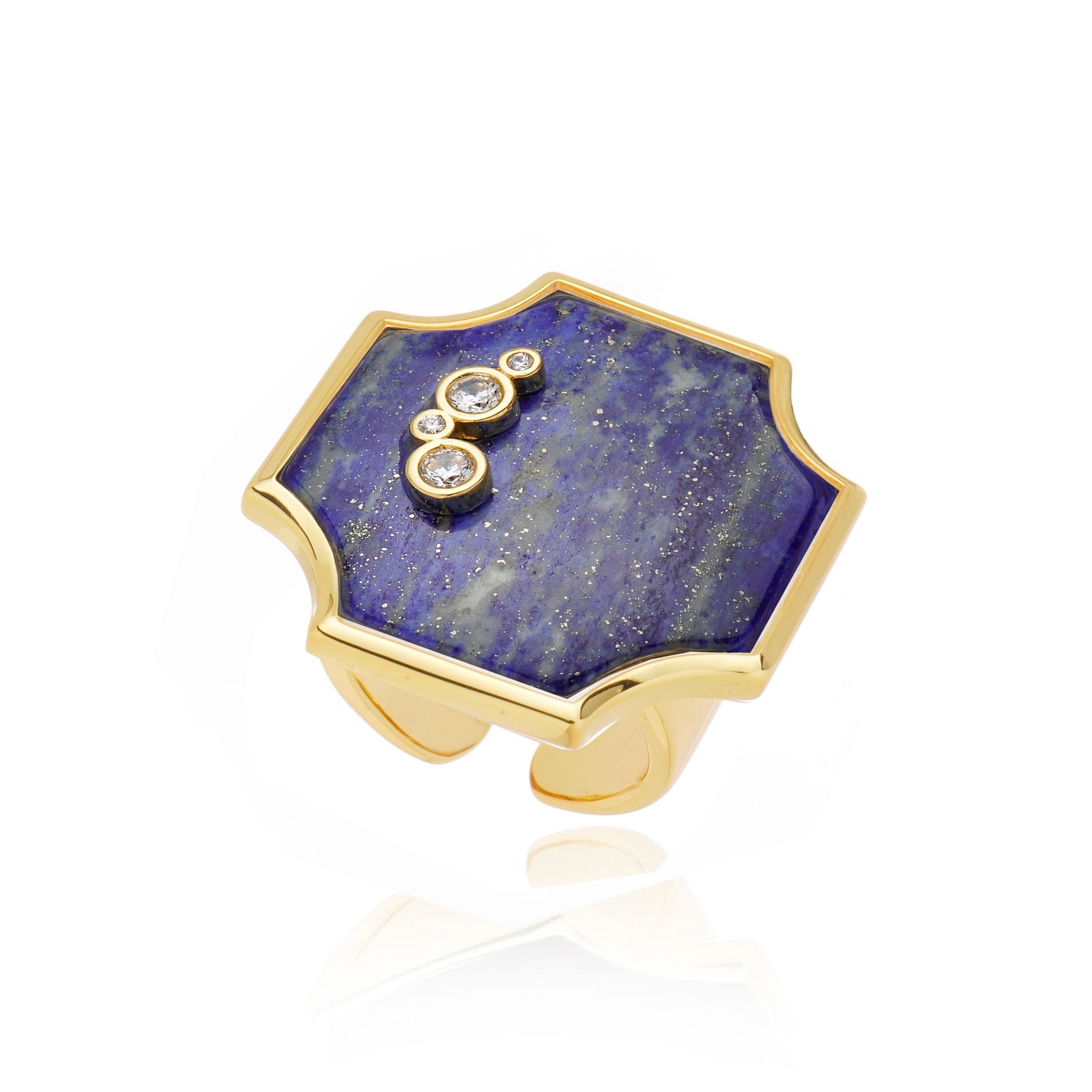 Ágape Ring Lapis Lazuli