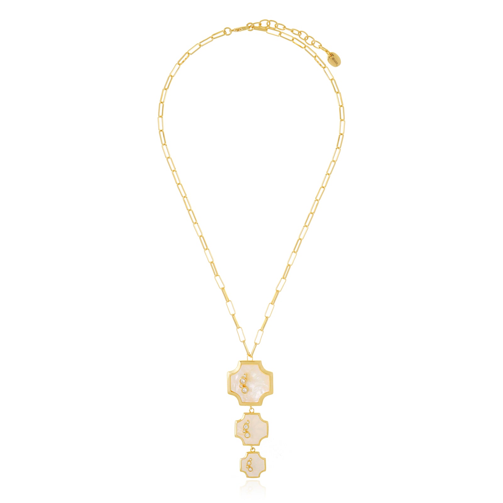 Ágape Necklace White Mother of Pearl