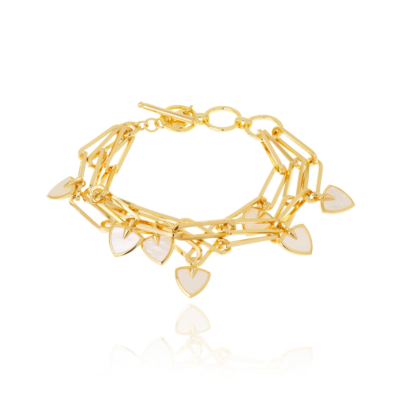 Anteros Bracelet White Mother of Pearl