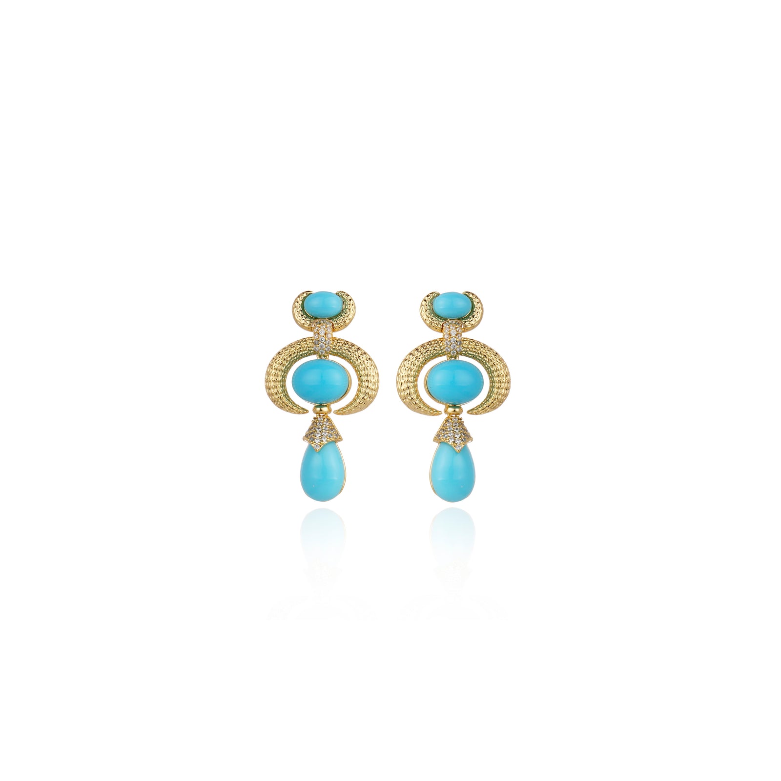 Sacred Valley Earrings Turquoise