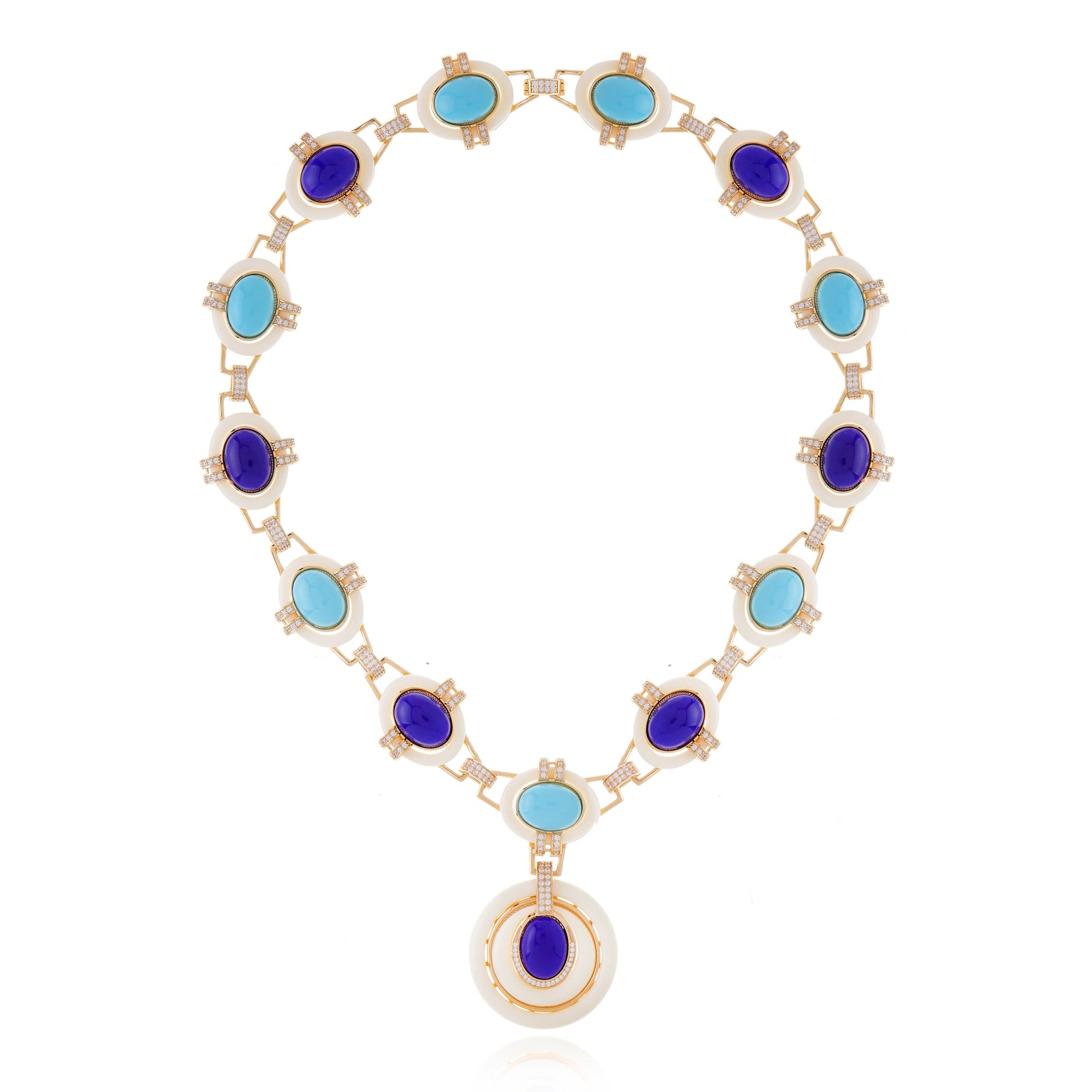 Machu Picchu Necklace Amethyst