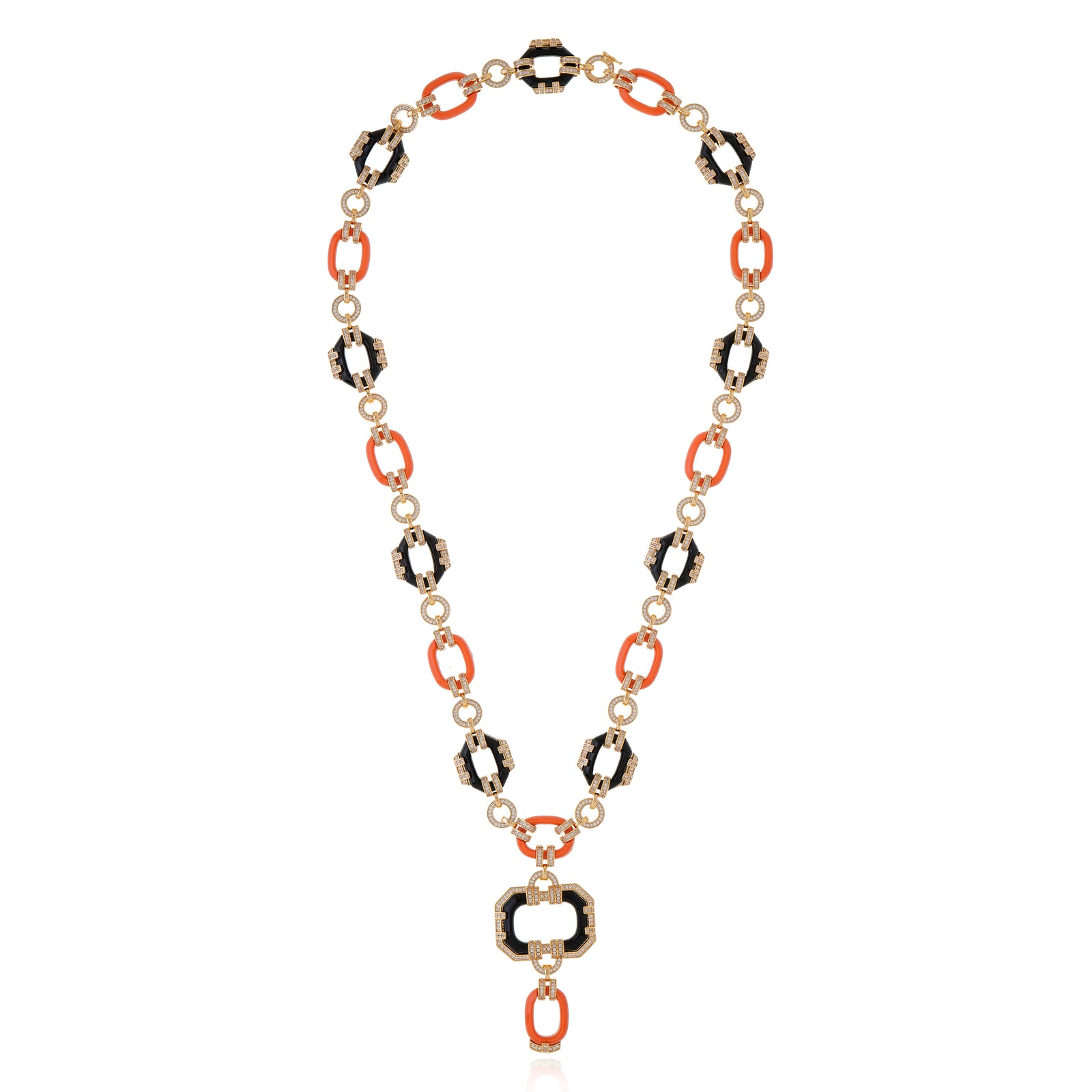 Solar Heritage Necklace Orange