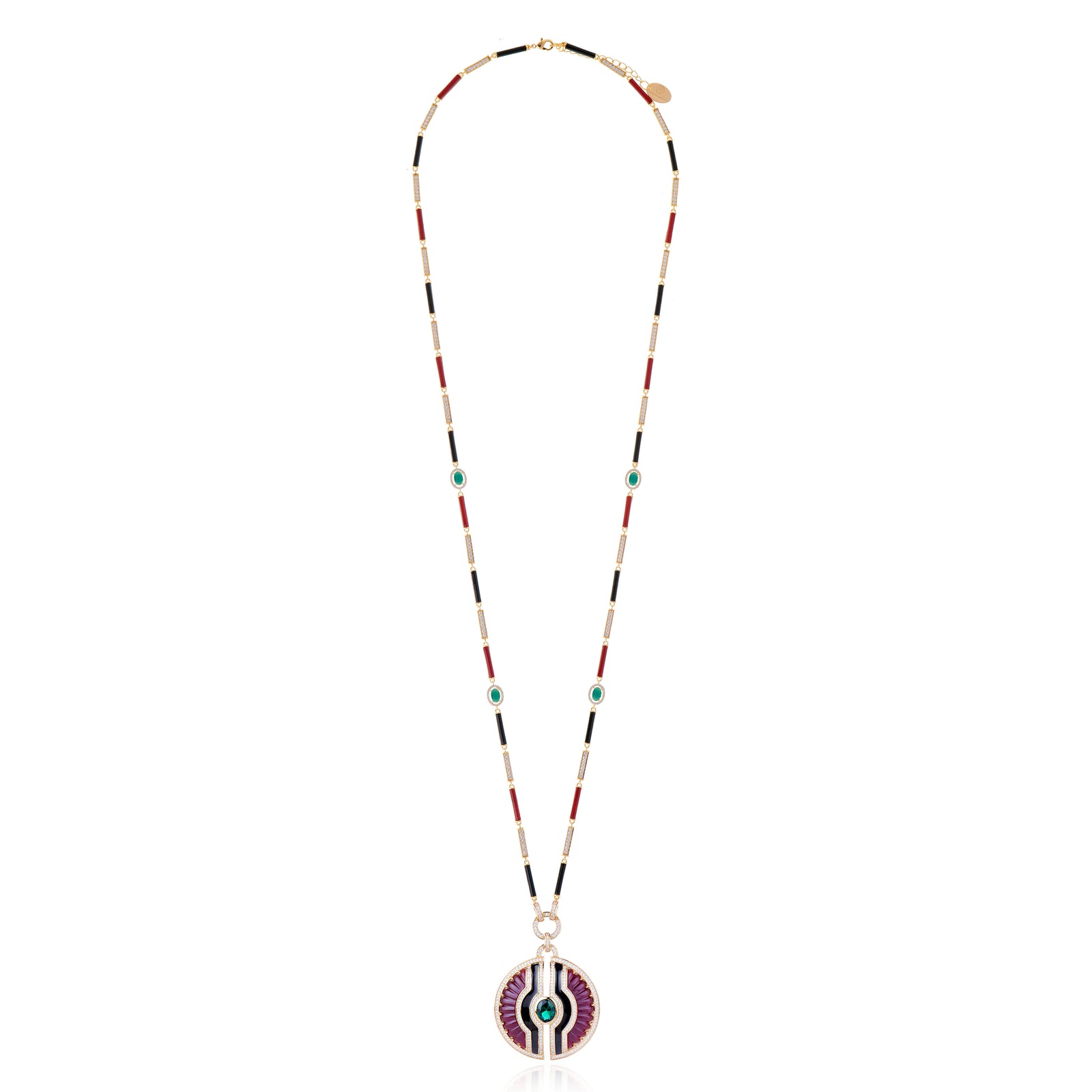 Inti Necklace Red