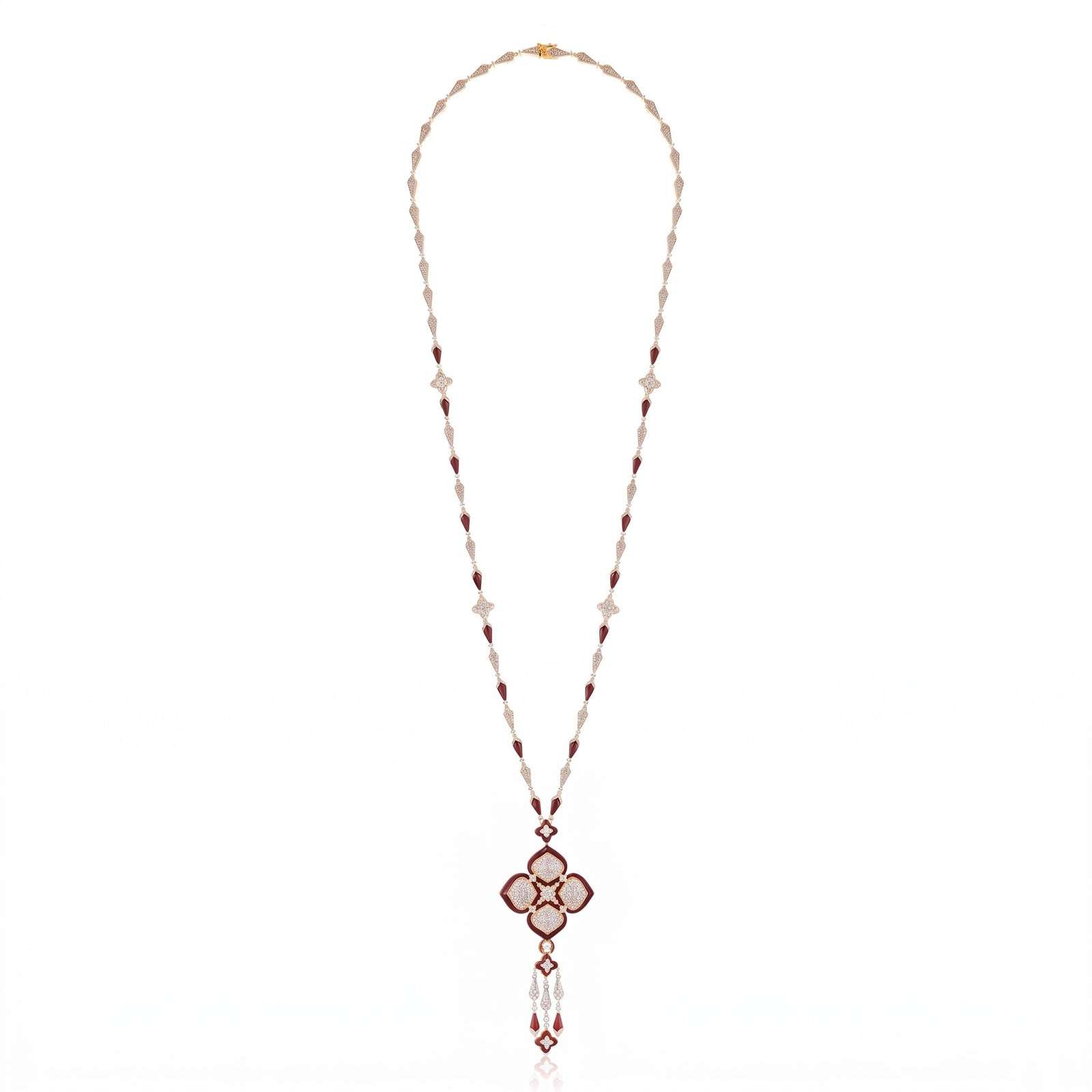 Cuzco Necklace Burgundy