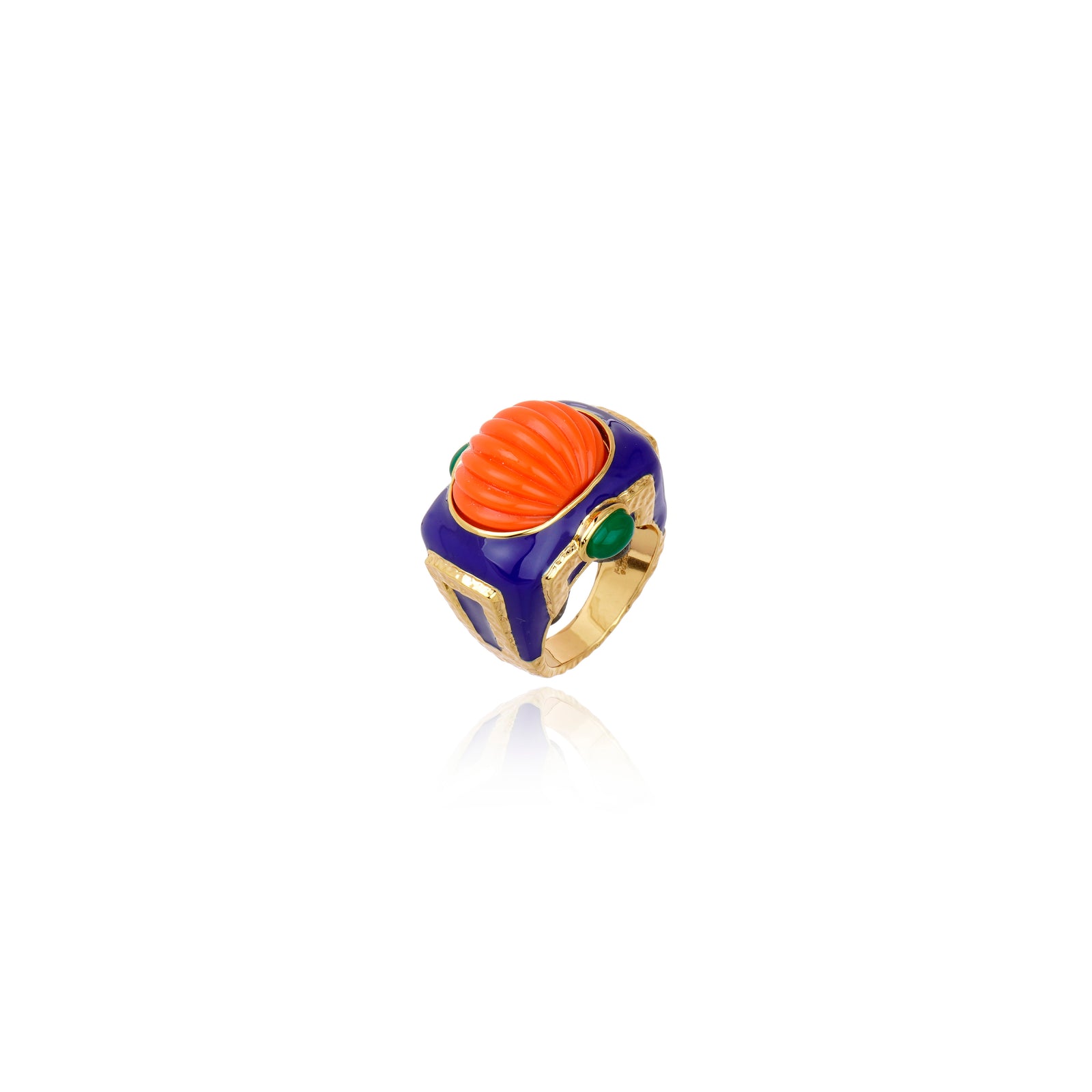 Aguas Caliontes Ring Blue