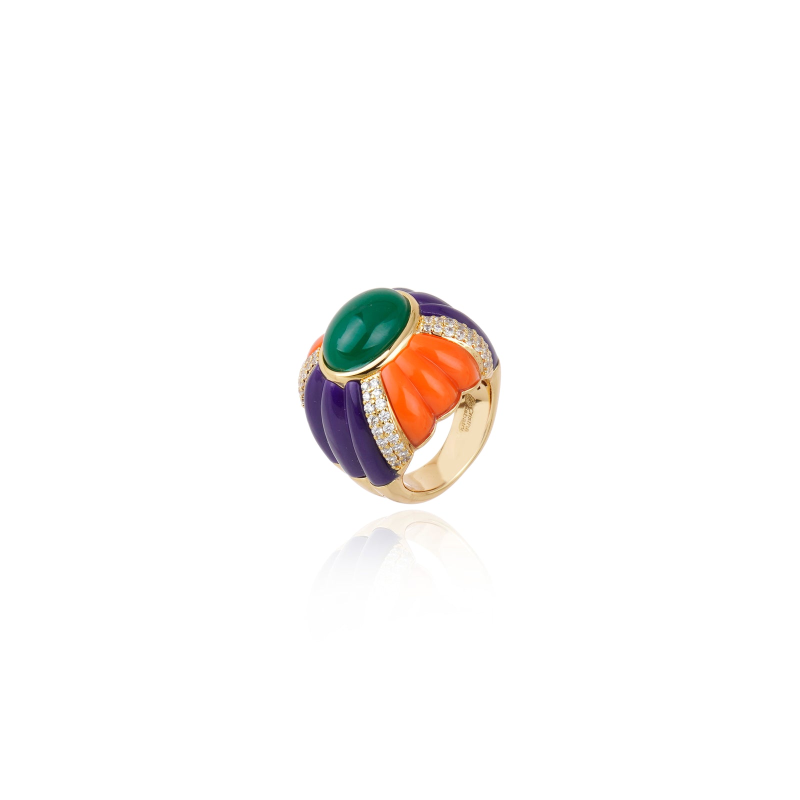 Machu Picchu Ring Green