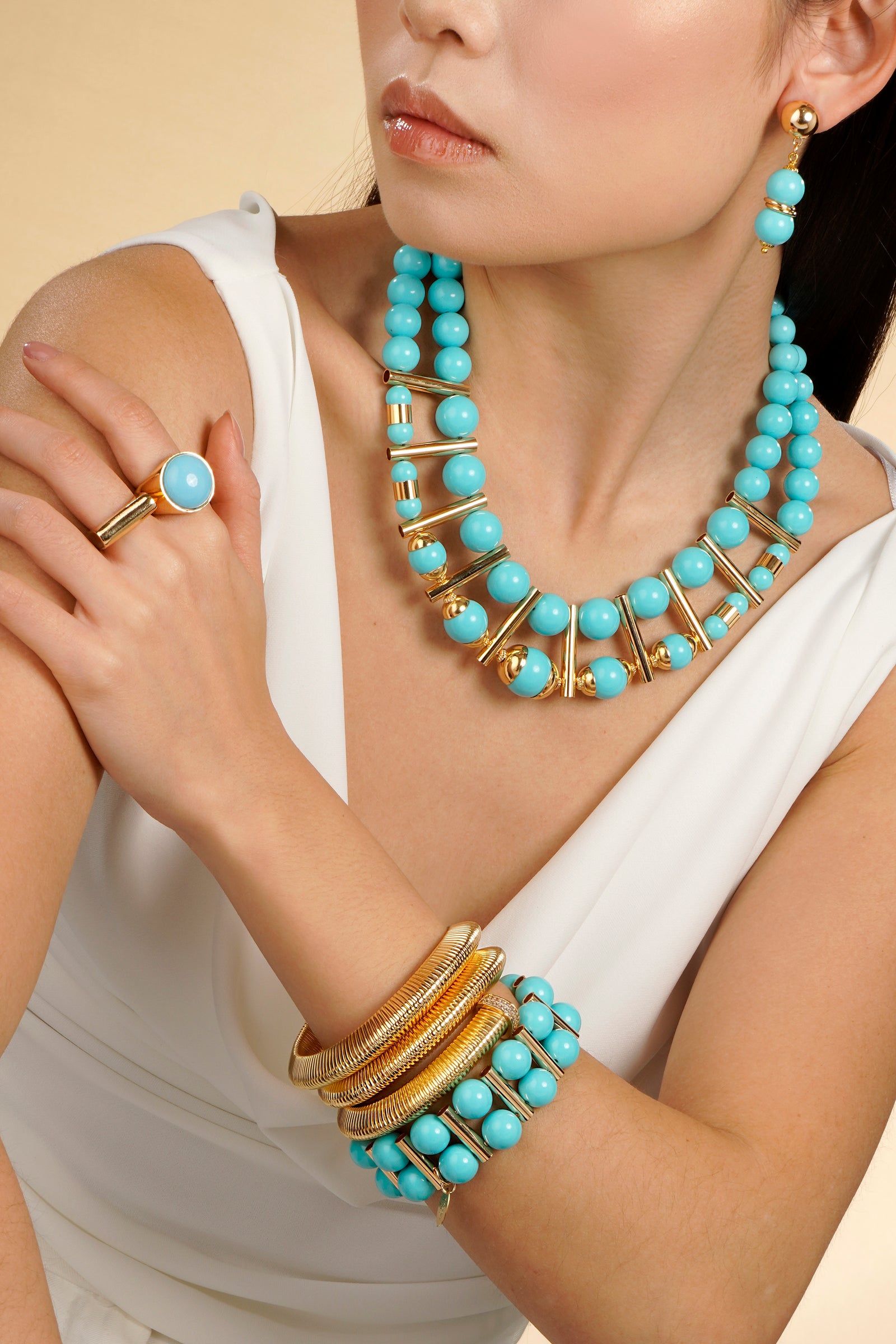 Taj Mahal Ring - Black