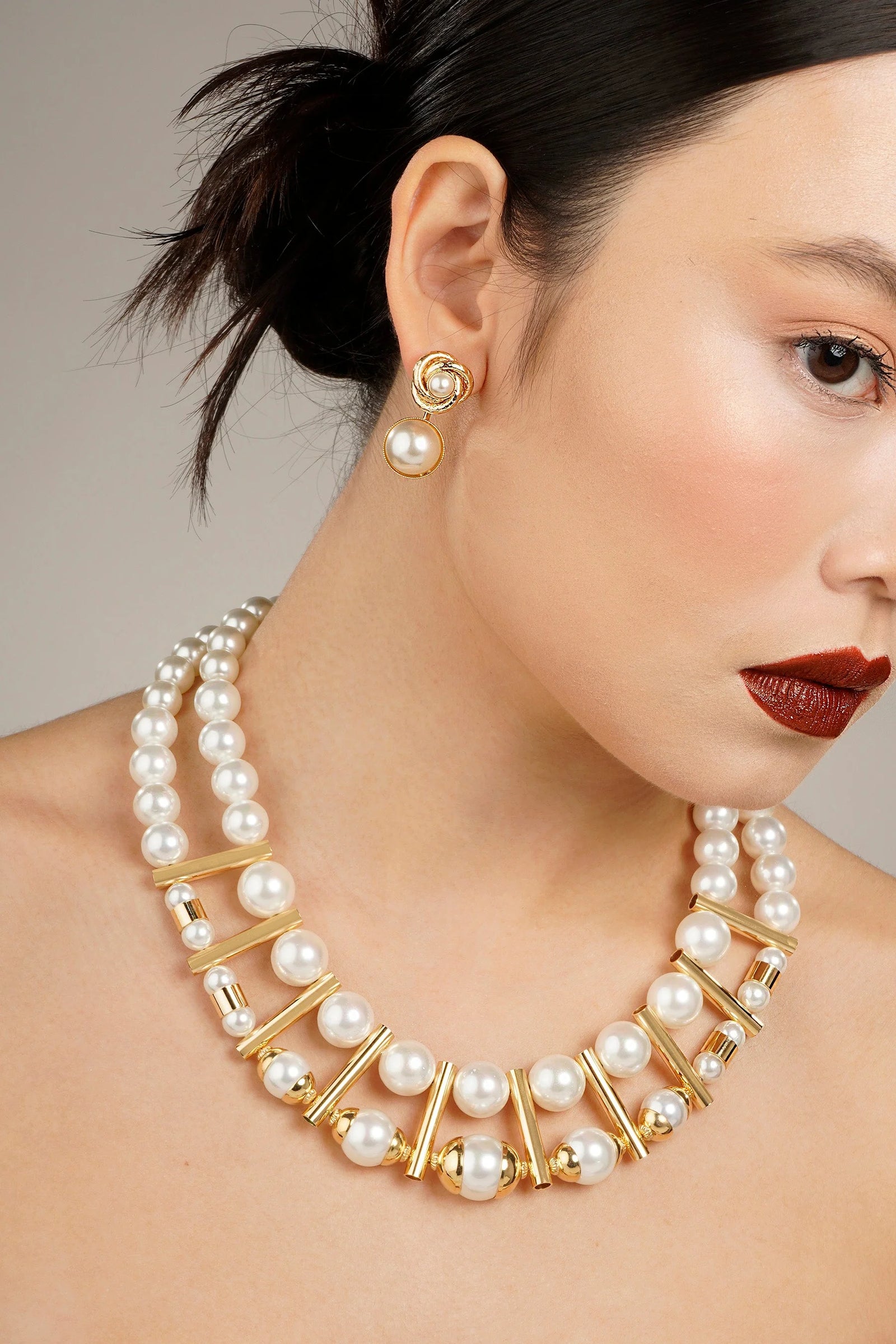 Vietnam Drop Silver Earring