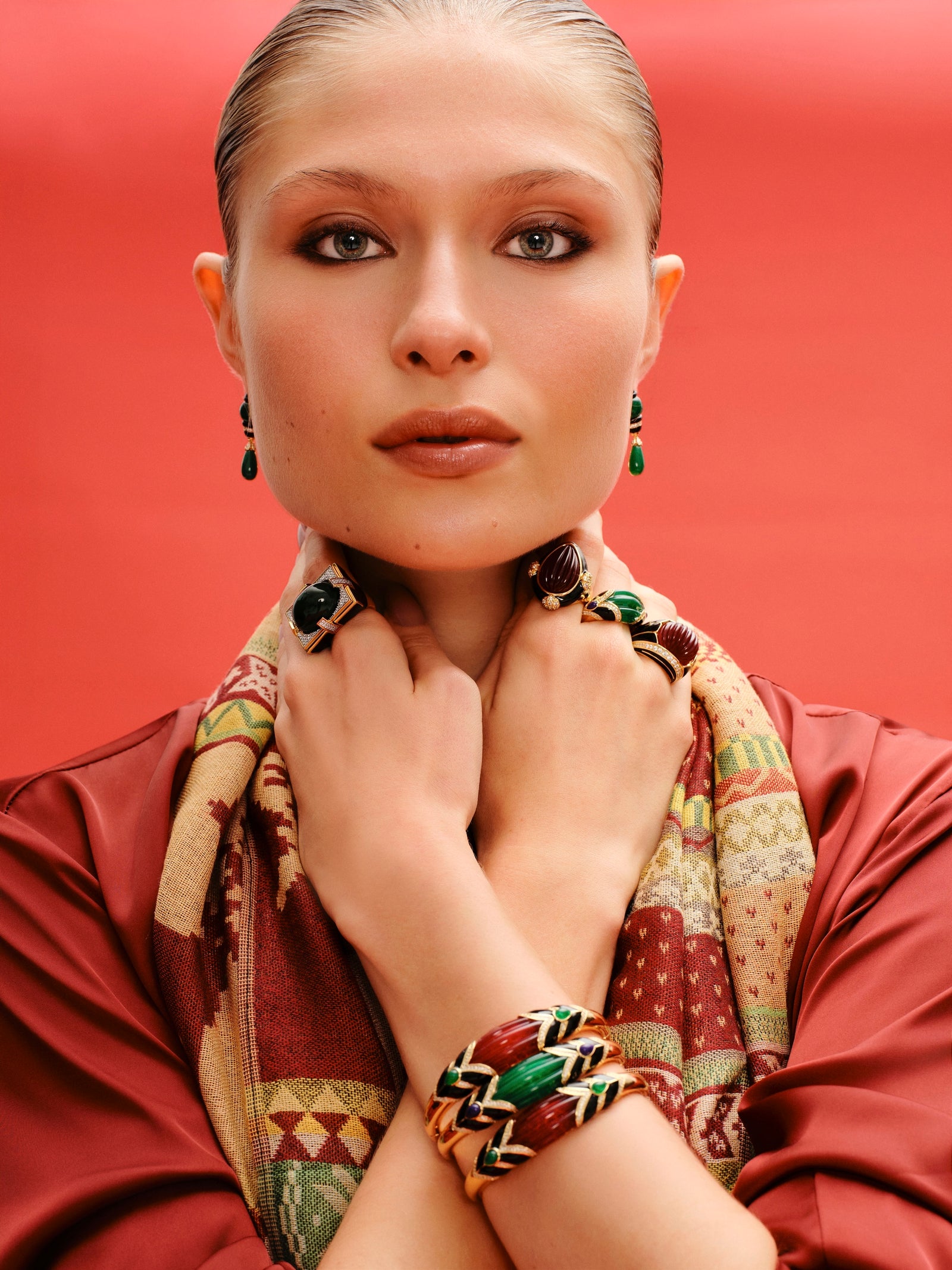 Andes Bracelet Burgundy