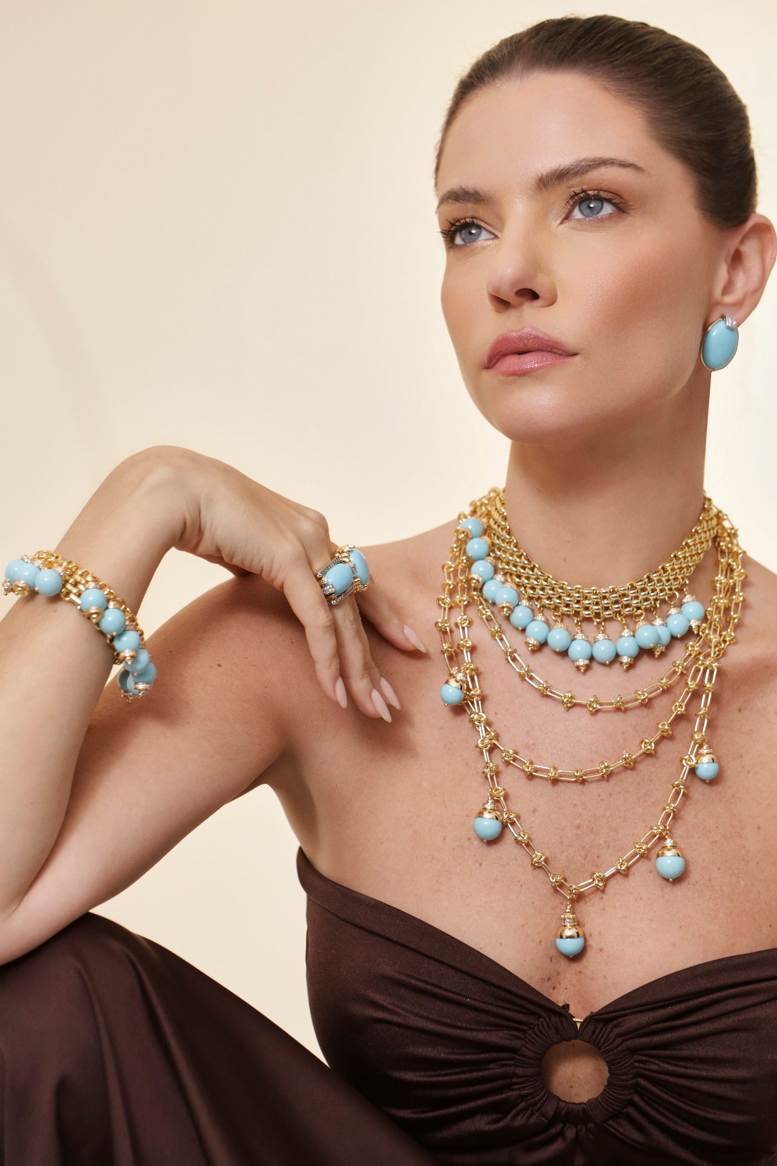 Novaglio Necklace Turquoise