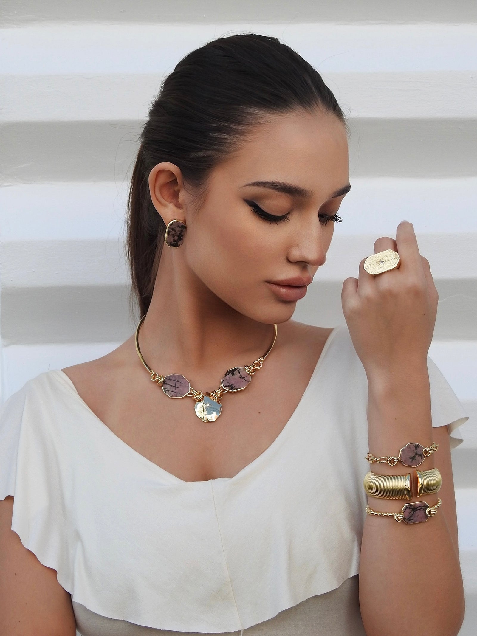 Icon Classic Rhodonite Bracelet