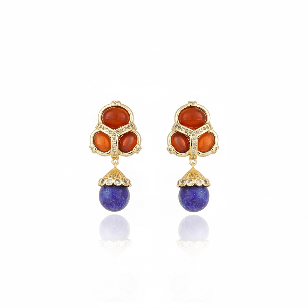 Martins Earrings Red