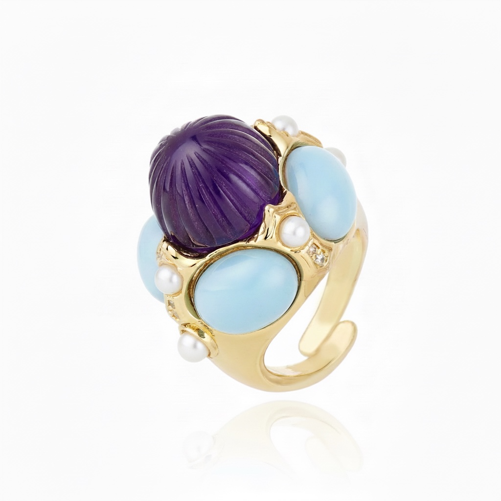 Volpi Ring Turquoise