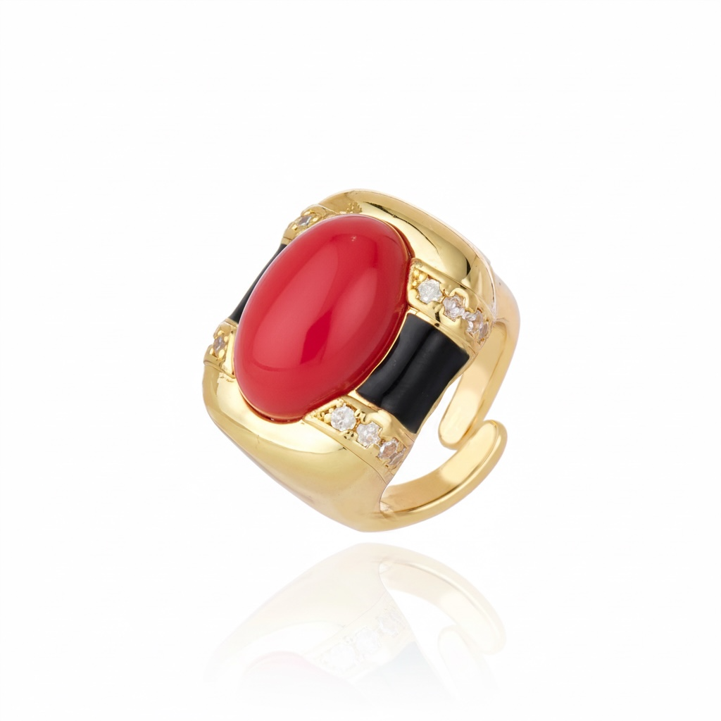 Noemia Ring Red