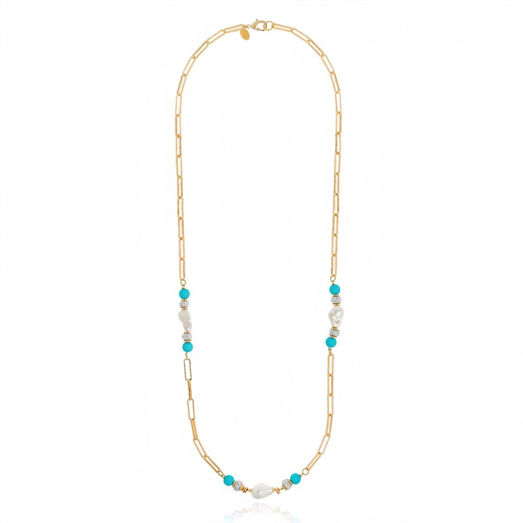 Allure Necklace Turquoise