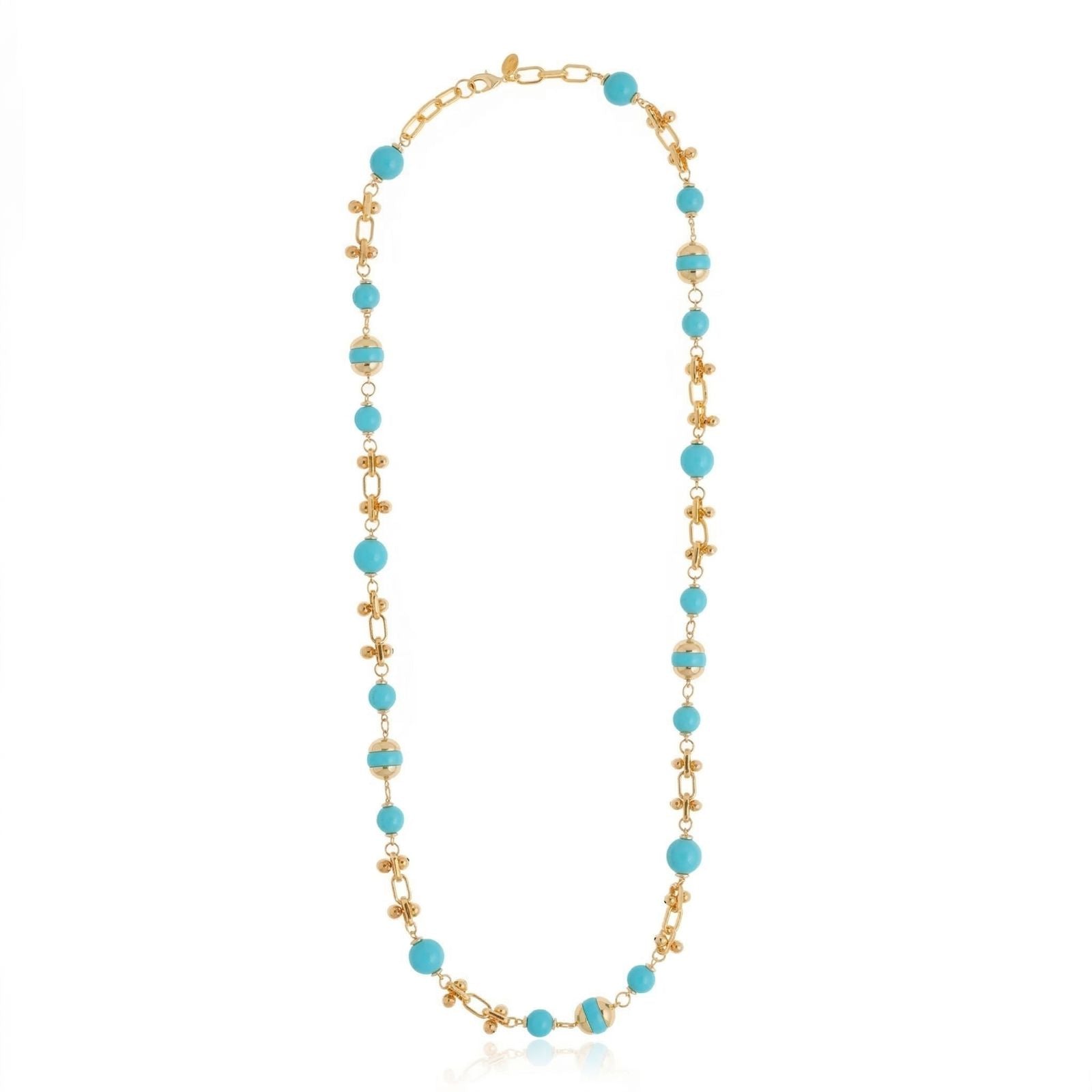 Liuce Long Necklace Turquoise