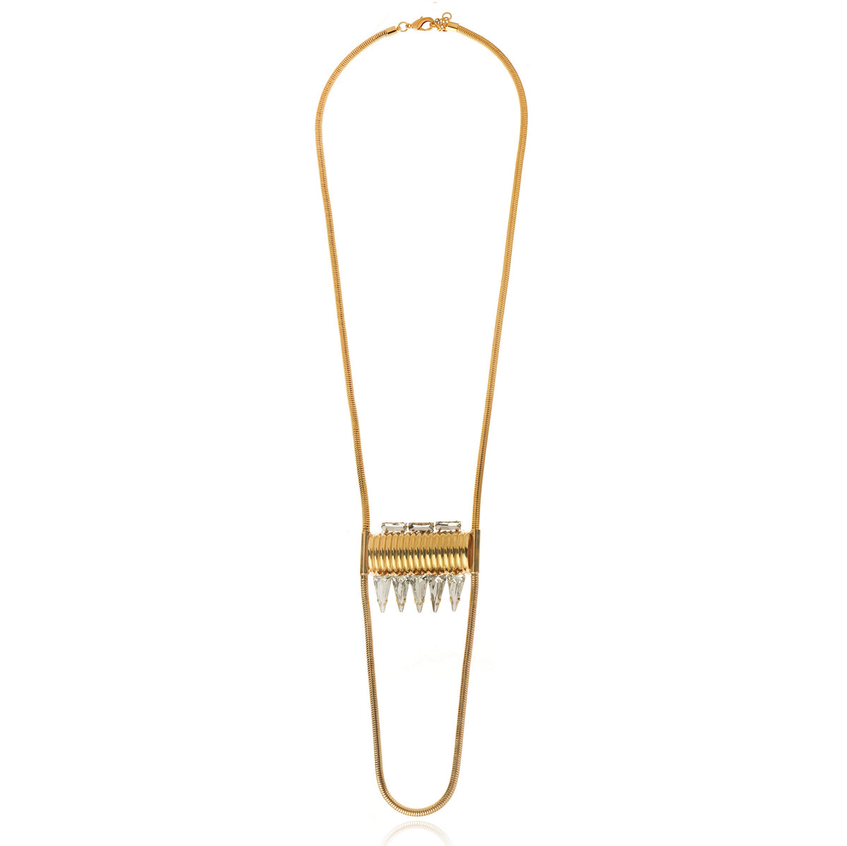 Bellatrix Long Necklace - Silver