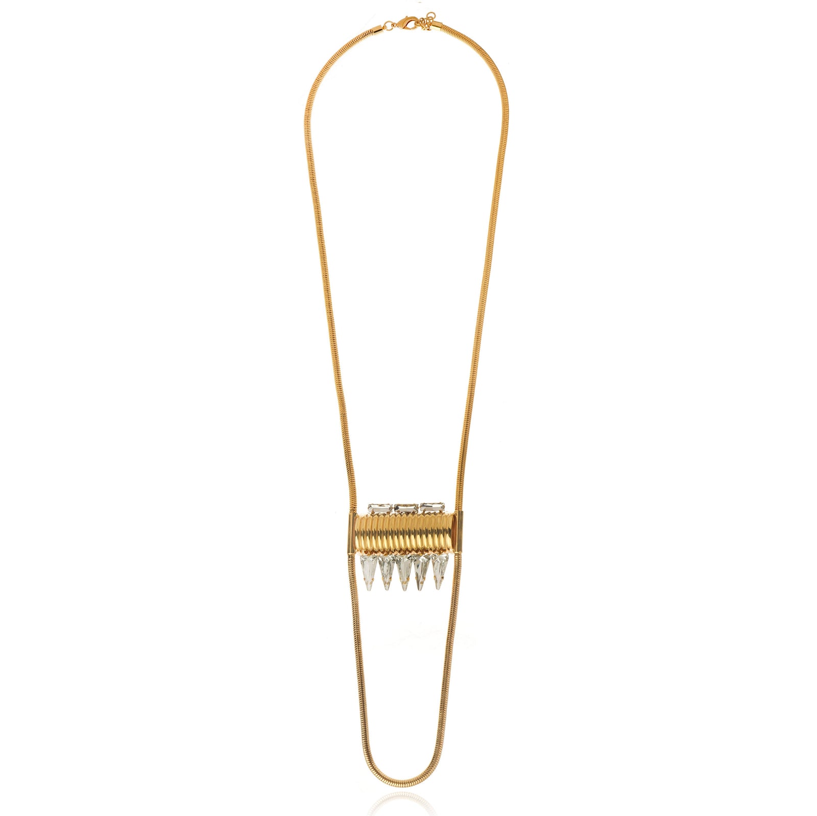 Bellatrix Long Necklace - Silver