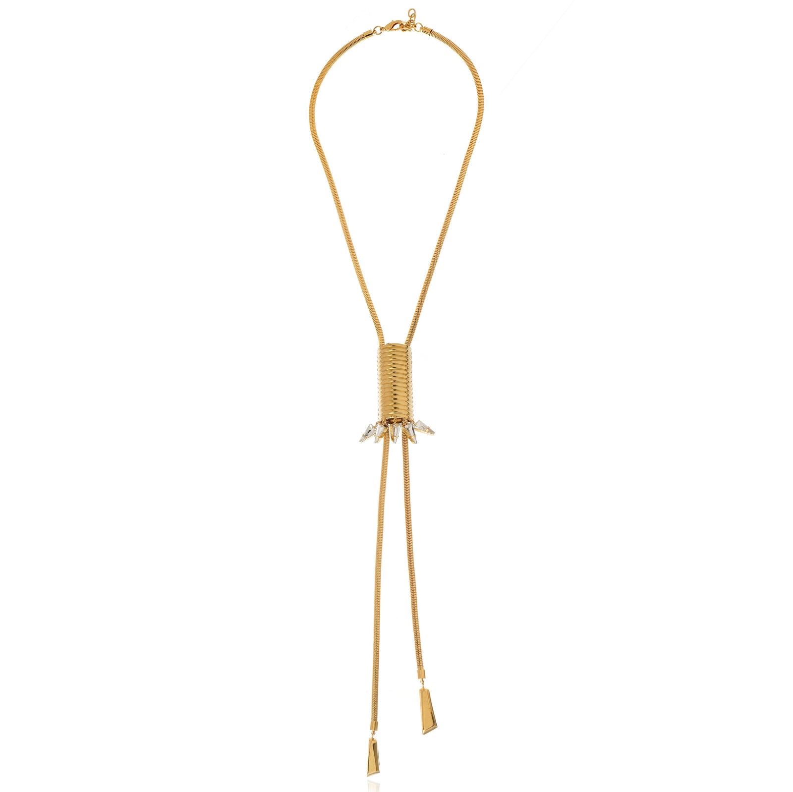 Bellatrix Tie Necklace - Silver