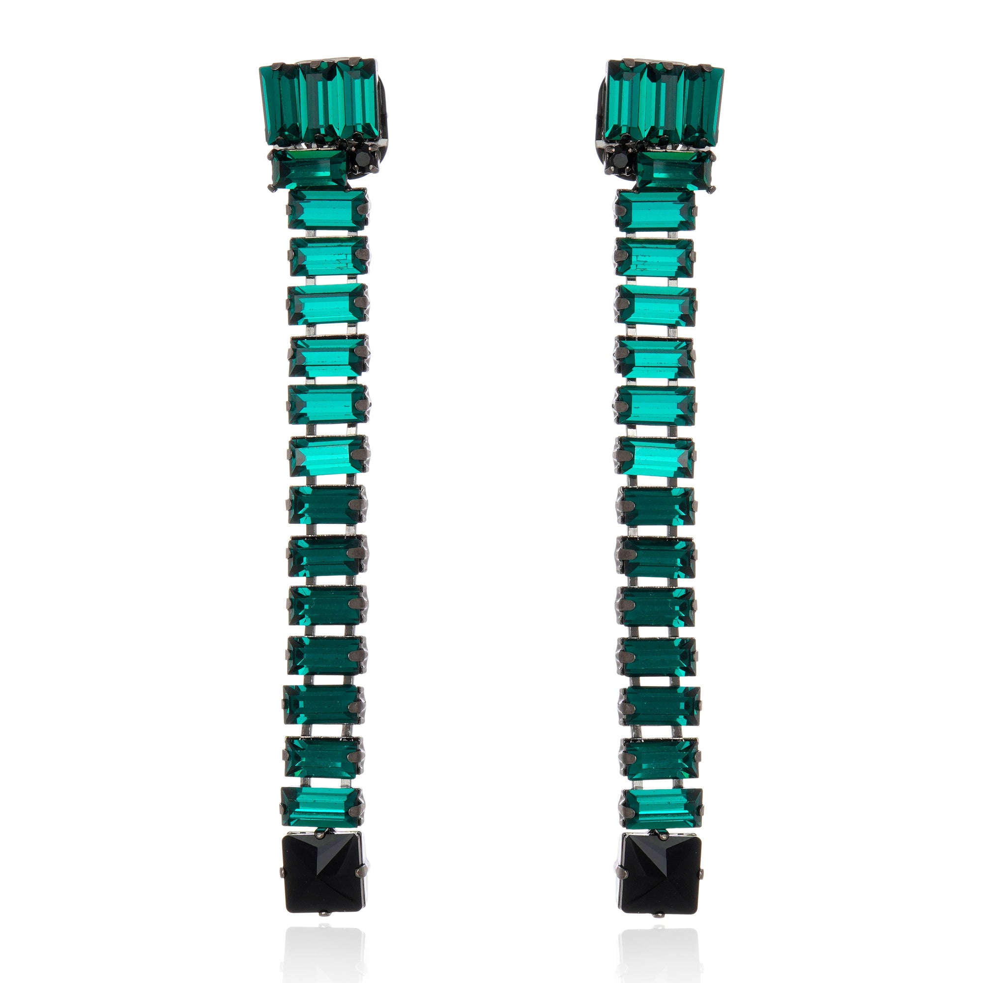 Noble Stack Earring Emerald