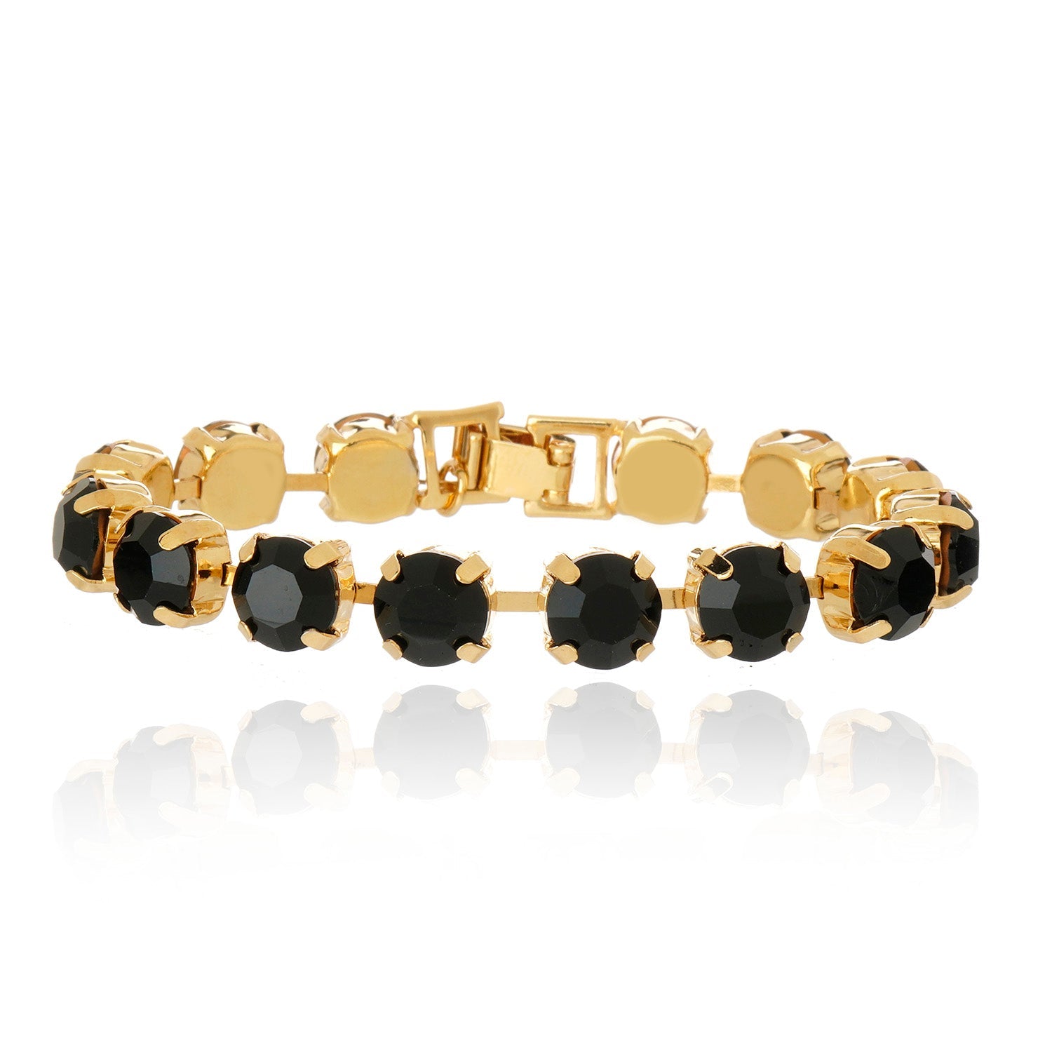 Dazzling Bracelet - Black Gold