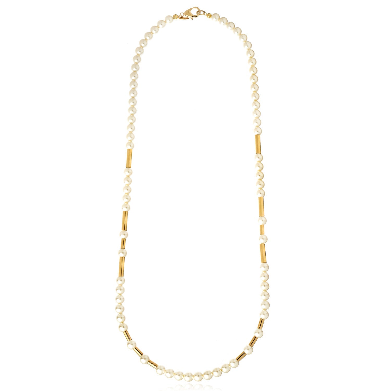 Long Hebe Necklace Pearl