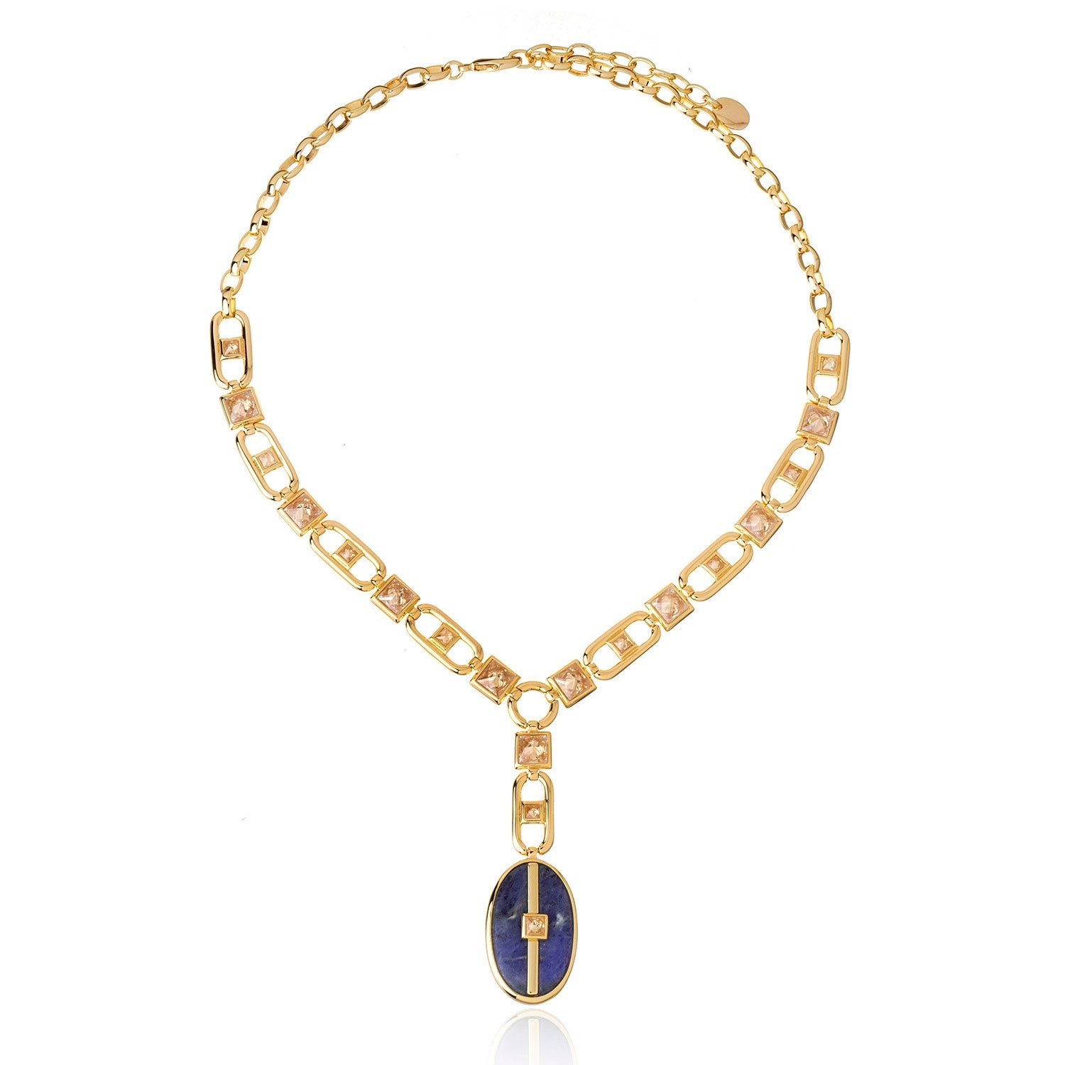 Inspire Drop Necklace Sodalite