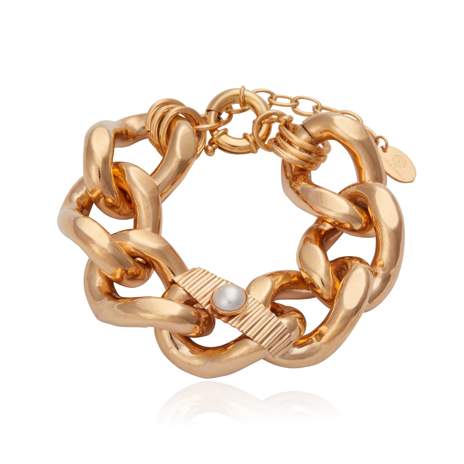 Vietnam Pearl Link Bracelet