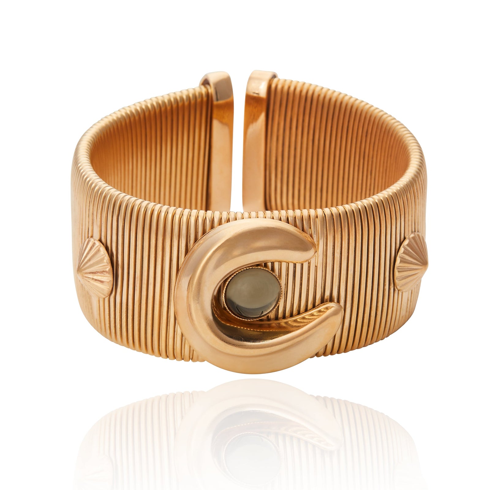 Bali Moon Bracelet - Black Diamond