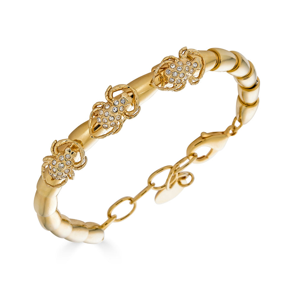 Spider Armor Bracelet - Gold