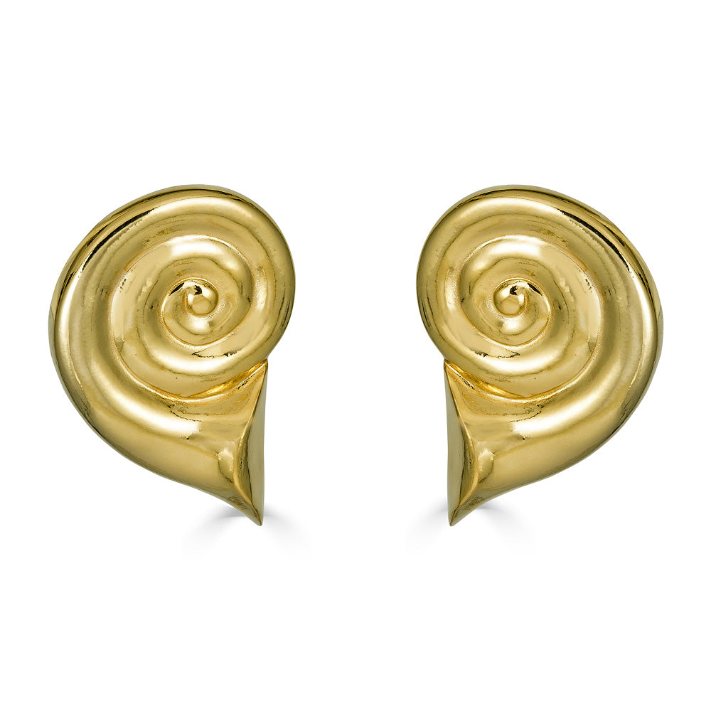 Shell Earring - Gold