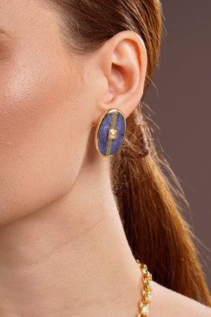 Inspire Earrings Sodalite